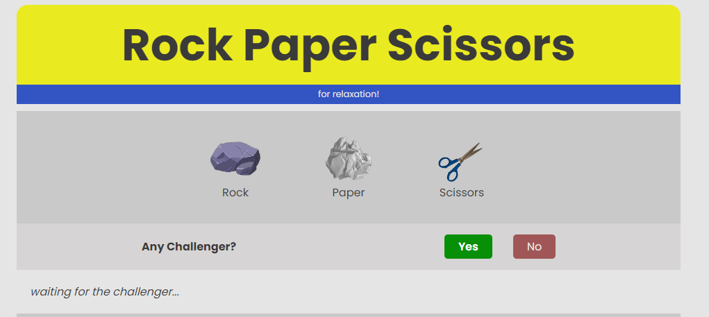 Rock Paper Scissors